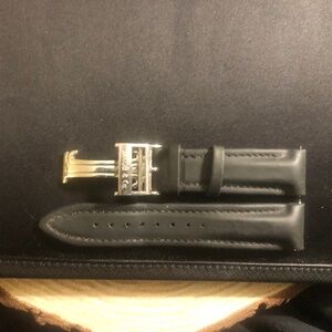 Jacob & Co Watch BLK On BLK With Clasp Band Strap
